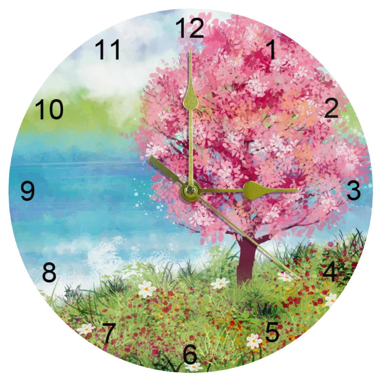 Horloge murale ronde pour cuisine et salle à manger au cœur de la maison