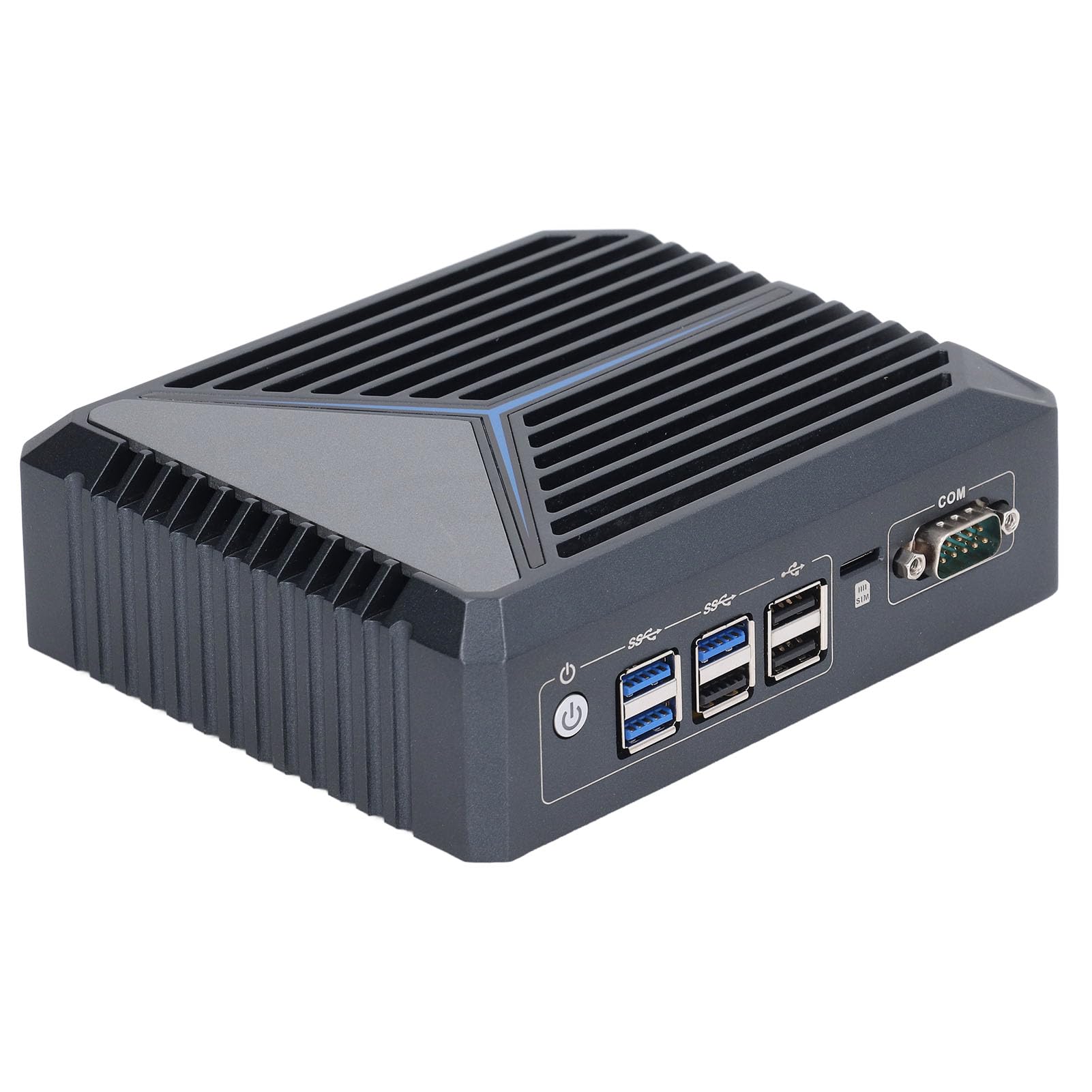 Pulse 2,6 GHz Mini PC do Przemysłowej Mini Komputerowej Pamięci 8G 128G Dysk Twardy 4K Triple Display PC 100–240V do Automatyzacji Przemysłowej, Opieka Zdrowotna (Wtyczka UE 100-240V)