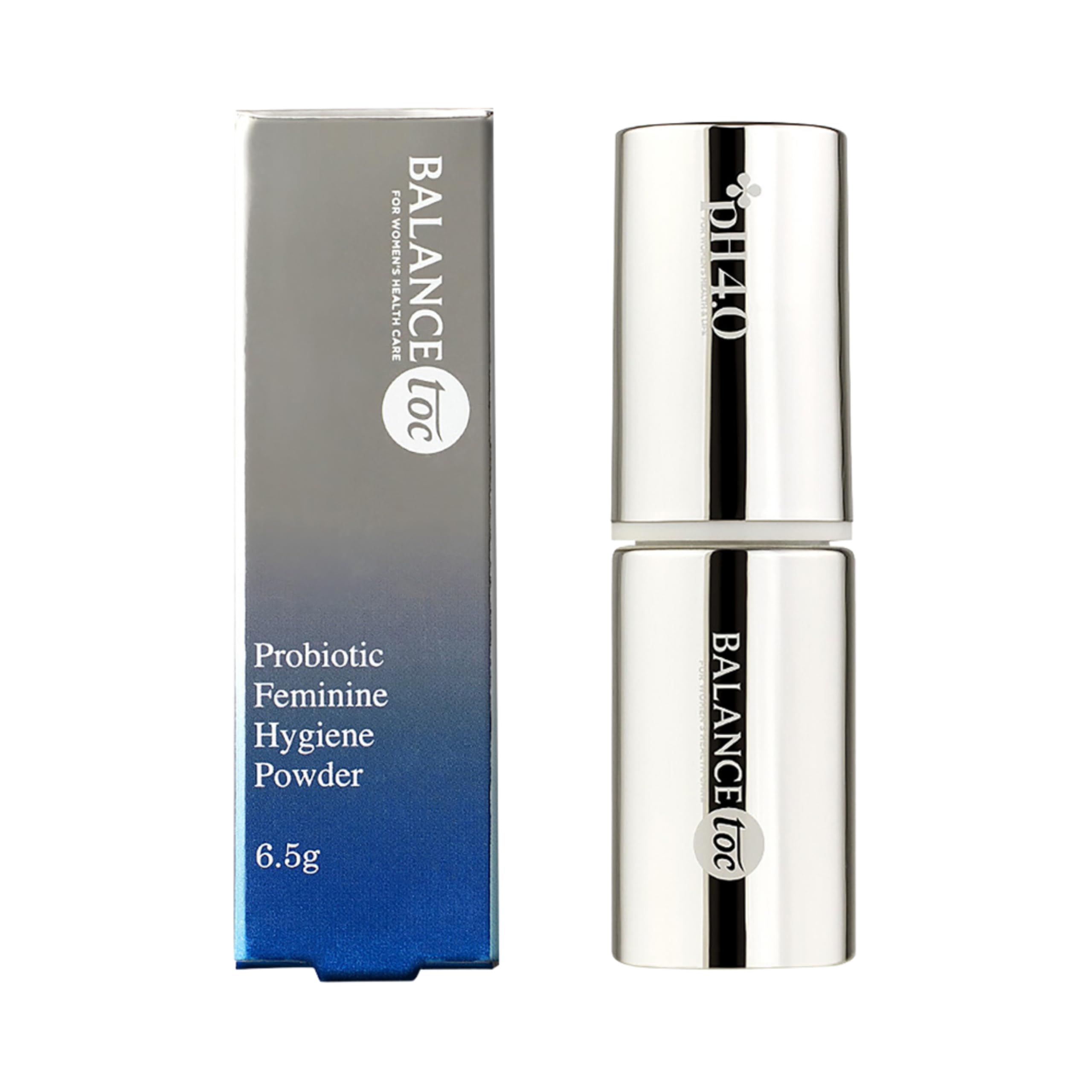 pH4 BalanceToc Feminine Probiotic Powder Spray Silver Edition Direct Probiotic Y-Zone Care Odor Control pH Balance Support 6