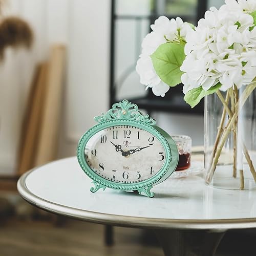Miniatura 5 de NIKKY HOME Reloj de mesa estilo vintage
