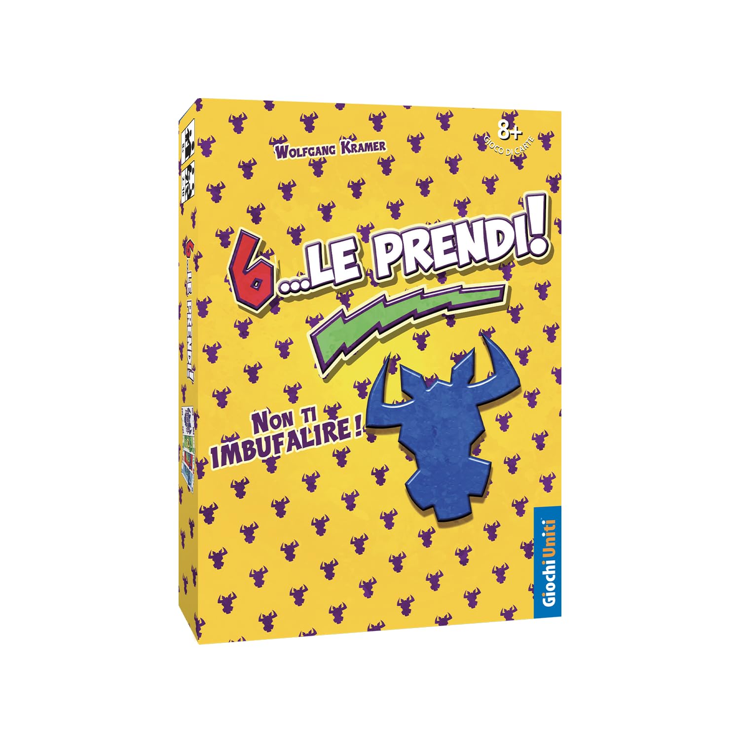 Giochi Uniti, GU805, 6...​Le Prendi!, Gioco da Tavolo, 2-​10 Giocatori, 8+ Anni, Edizione Italiana