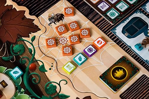 Miniatura 3 de Plaid Hat Games Hickory Dickory - Juego de mesa The Royal Scavenger Hunt, un juego de carroñero de rotación de trabajadores, 1-4 jugadores, 60-120