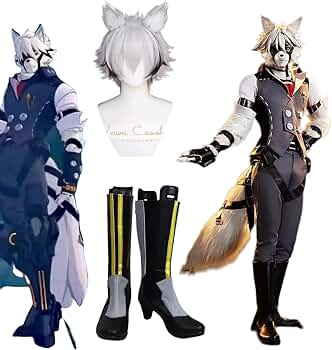 Amazon.co.jp: ゼンレスゾーンゼロ フォン・ライカン コスプレ衣装+耳