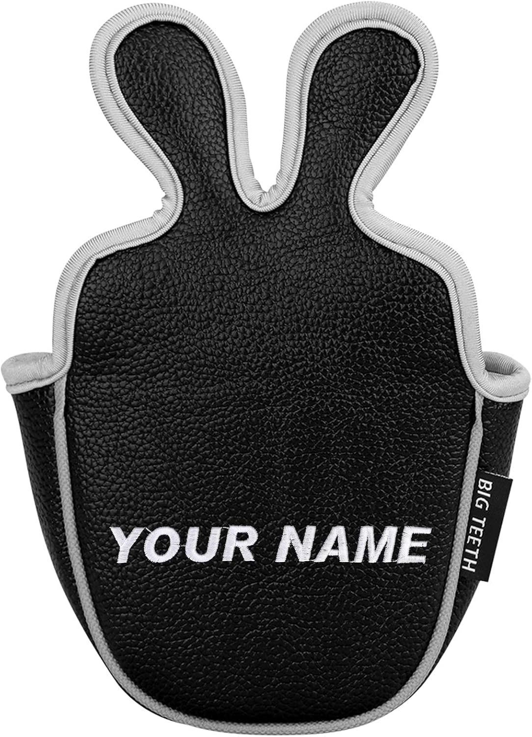 Big Teeth Golf Mallet Putter Cover Headcover Club Protector Magnetic Closure Don't FIT Iron Material Putter for Scotty Cameron Taylormade Odyssey 2 Ball Club