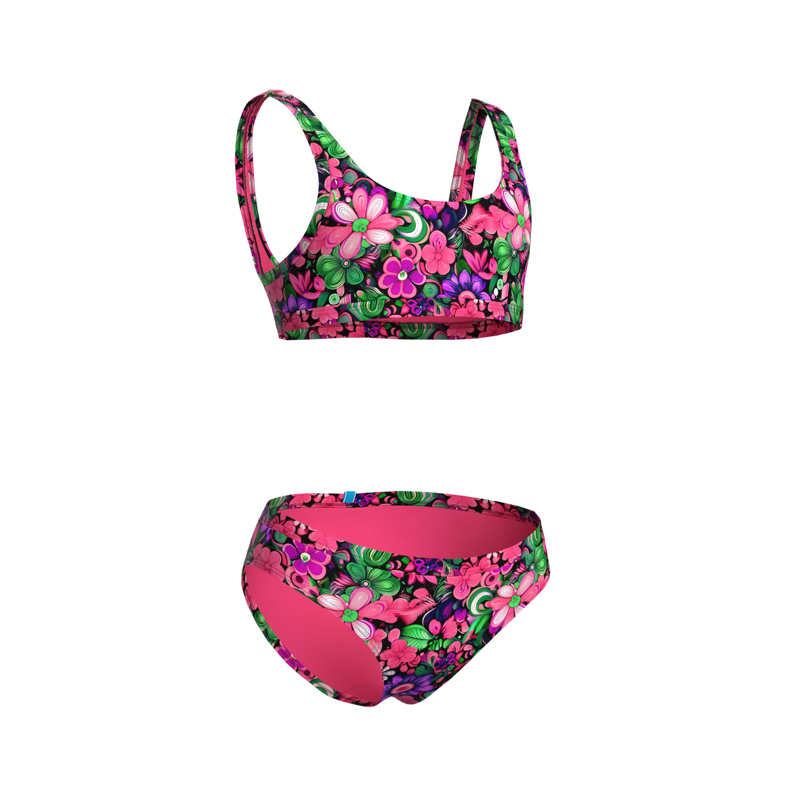 ARENA Bikini Bralette para niña Water Prints