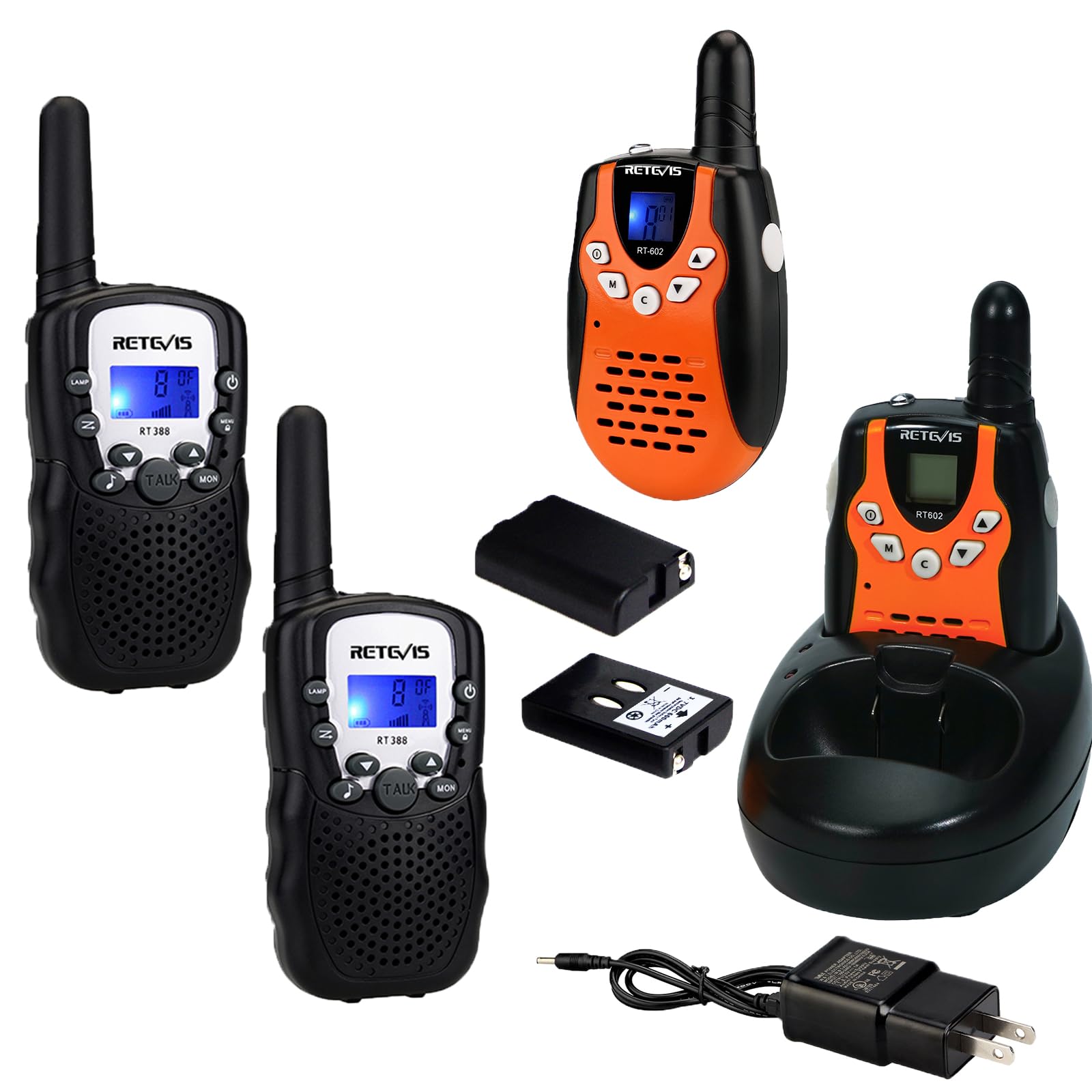 Amazon.com: Retevis RT388 Kids Walkie Talkies,Toys for 4-12 Years
