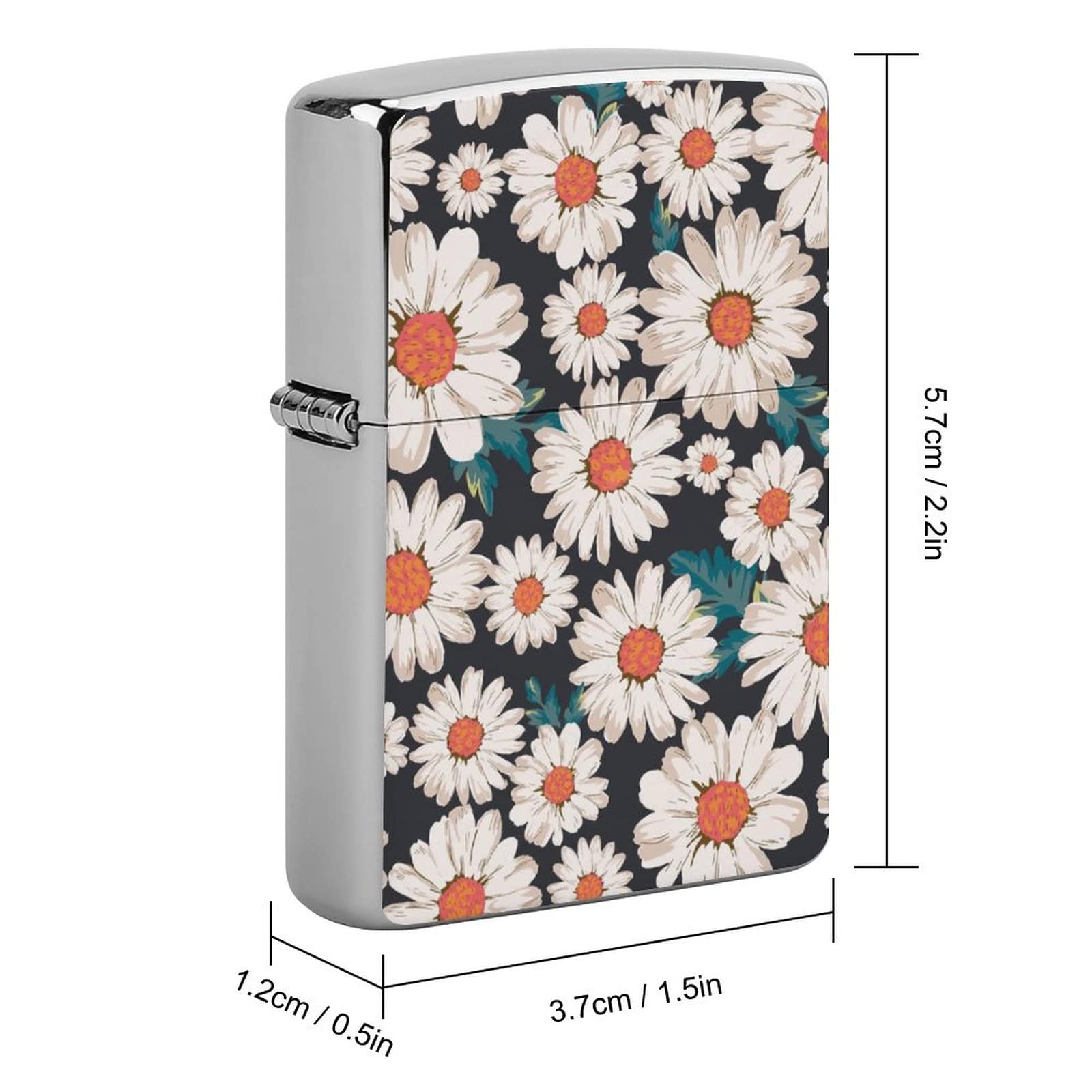 Amazon.co.jp: ZIPPO兼用ボックス 花柄 デイジー ライターケース