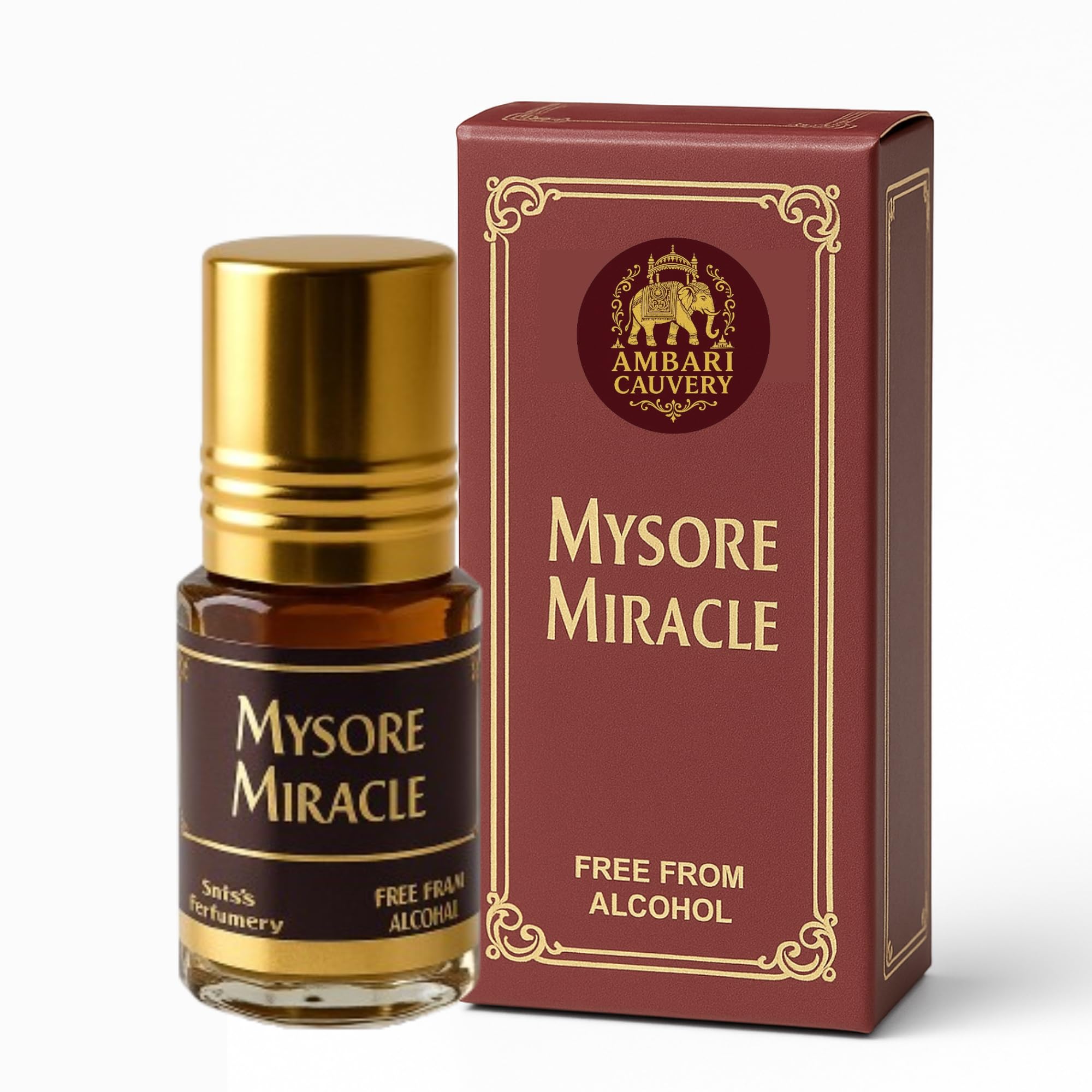 Mysore Miracle Attar Perfume | Pure & Natural Indian Fragrance | Long-Lasting Alcohol-Free Parfum for Men & Women | 3ml Roll-On Perfume Oil | Traditional Scent from India-image-9