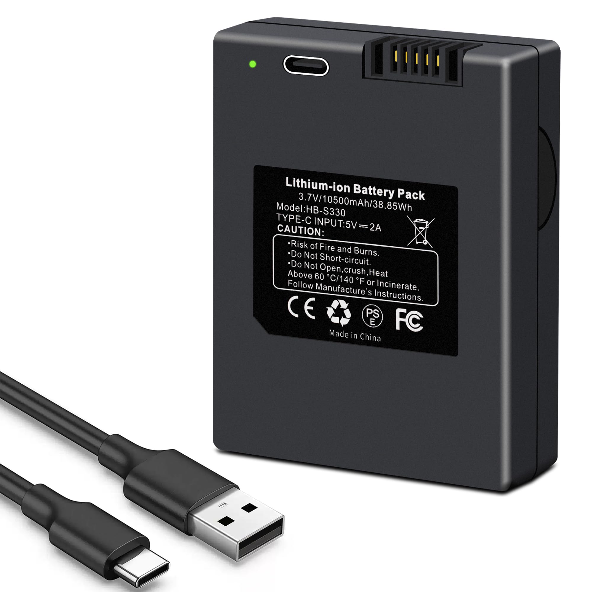 LBTPH S330 10500mAh Rechargeable Battery for eufy Smart Drop, Smart Delivery Box, Video Smart Lock S330 S230 S231 E330, S330 3-in-1 Video Smart Lock,