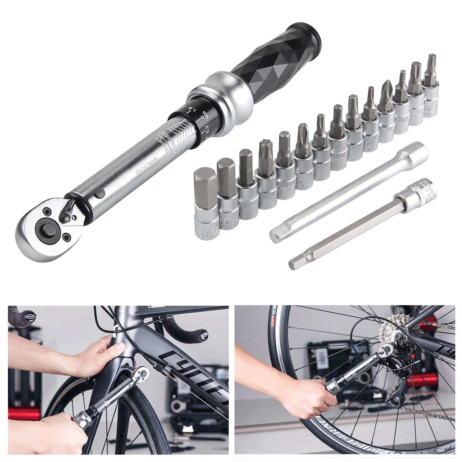 Durabilidad Tapas de horquilla de bicicleta de metal Herramienta multiherramienta para bicicleta Cubierta de hombro de horquilla delantera para mantenimiento de ciclos Herramienta de ciclismo de de