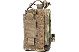 Premium Nylon MOLLE Pouch for Baofeng UV-5R BF-F8HP Walkie Talkies: Durable Protection and Convenience