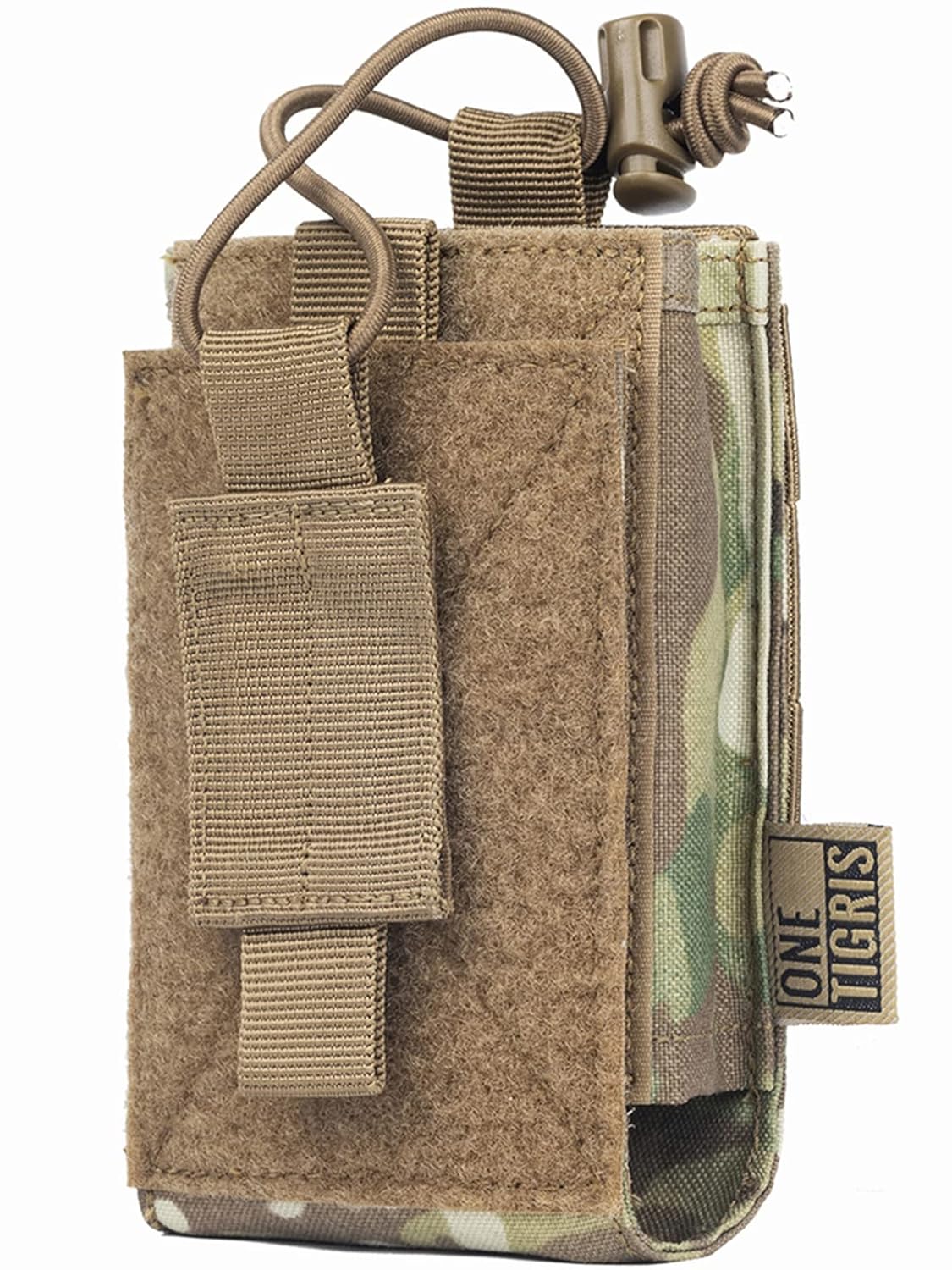 OneTigris Radio Holster for BaoFeng UV-5R BF-F8HP Nylon MOLLE Pouch for Walkie Talkie