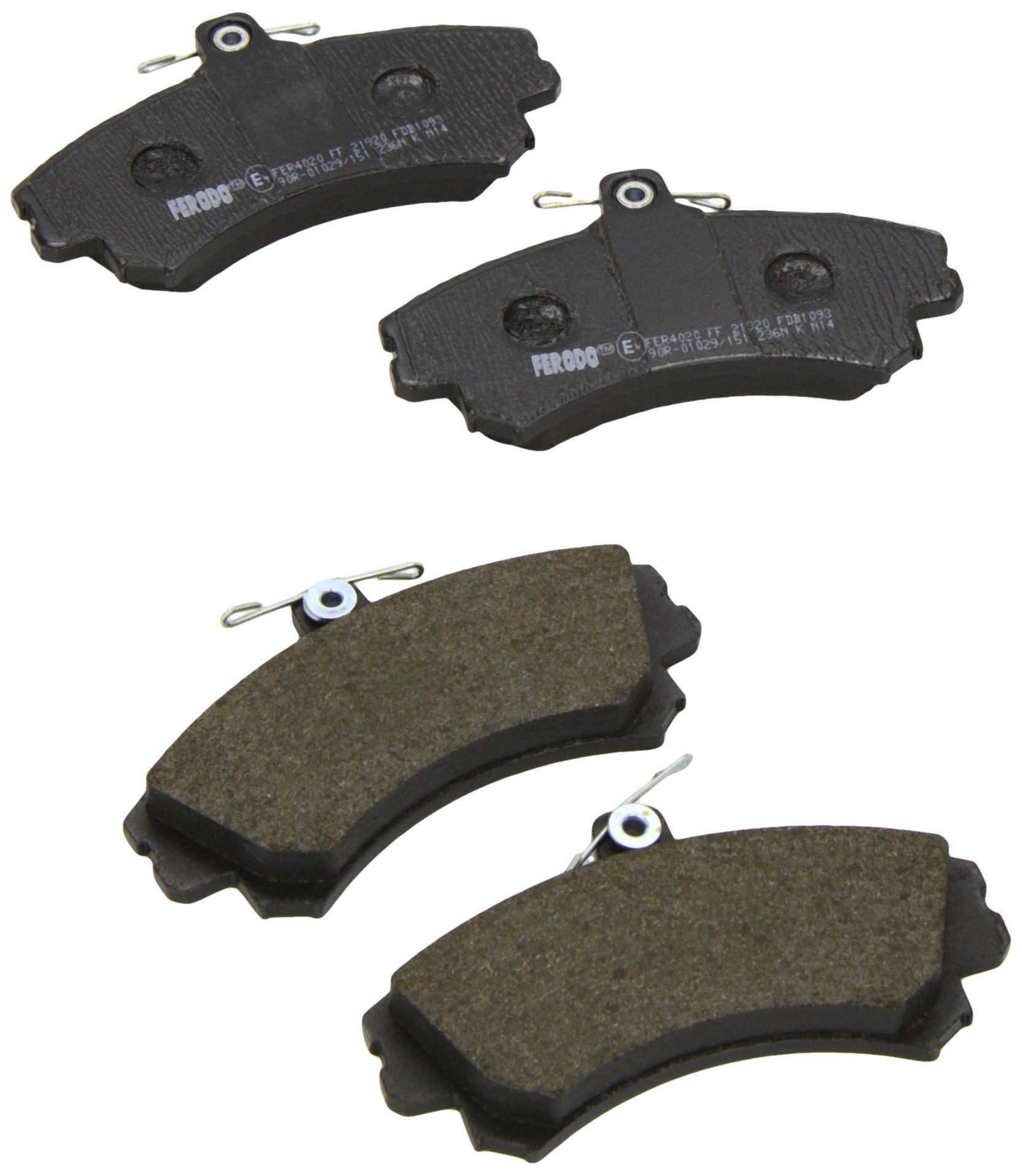 FDB1093 Kit pastiglie freno Ferodo Anteriore per MITSUBISHI COLT