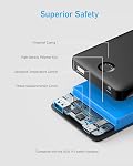 Anker Power Bank, 10,000mAh Portable Charger (PowerCore PIQ), High-Capacity Battery Pack for iPhone 15/15 Plus/15 Pro/15 Pro Max/14/14 Pro/Samsung/Pixel/LG (Cable and Charger Not Included)(Black)