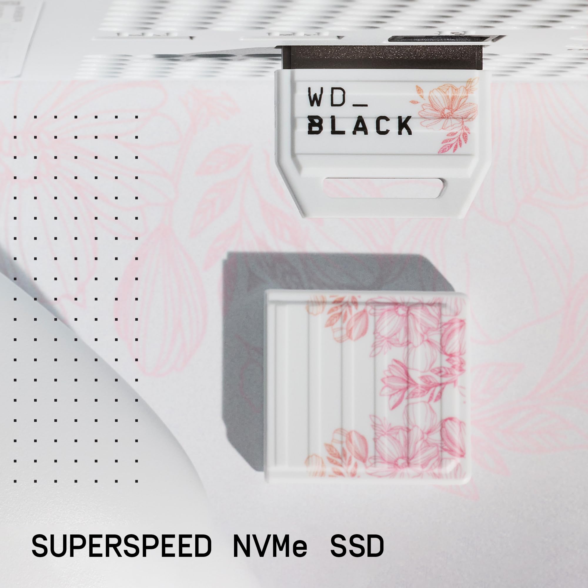 WD_BLACK C50 1 TB Speichererweiterungskarte für Xbox, Floral Fusion