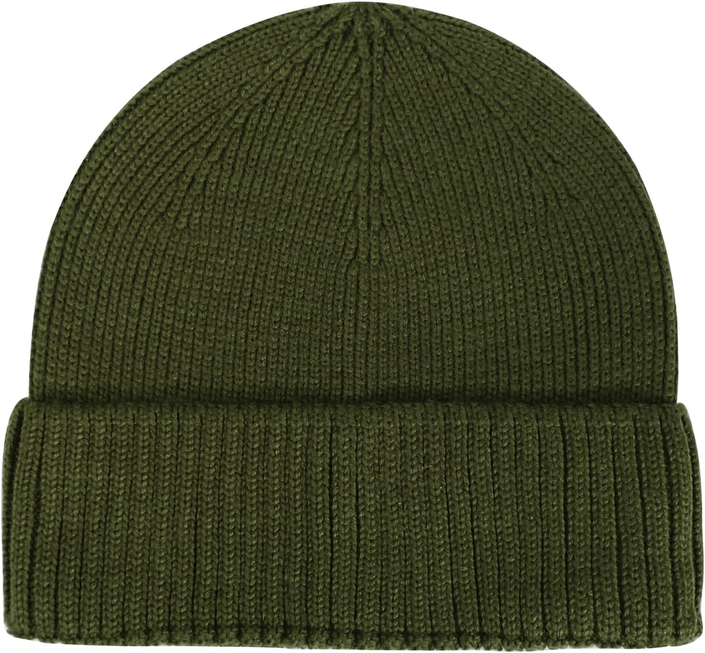 Oversized L/XL/XXL Merino Wool Beanie Hat for Men Big Head Cuffed Watch Cap Warm Soft Knit Winter Hat - Image 8