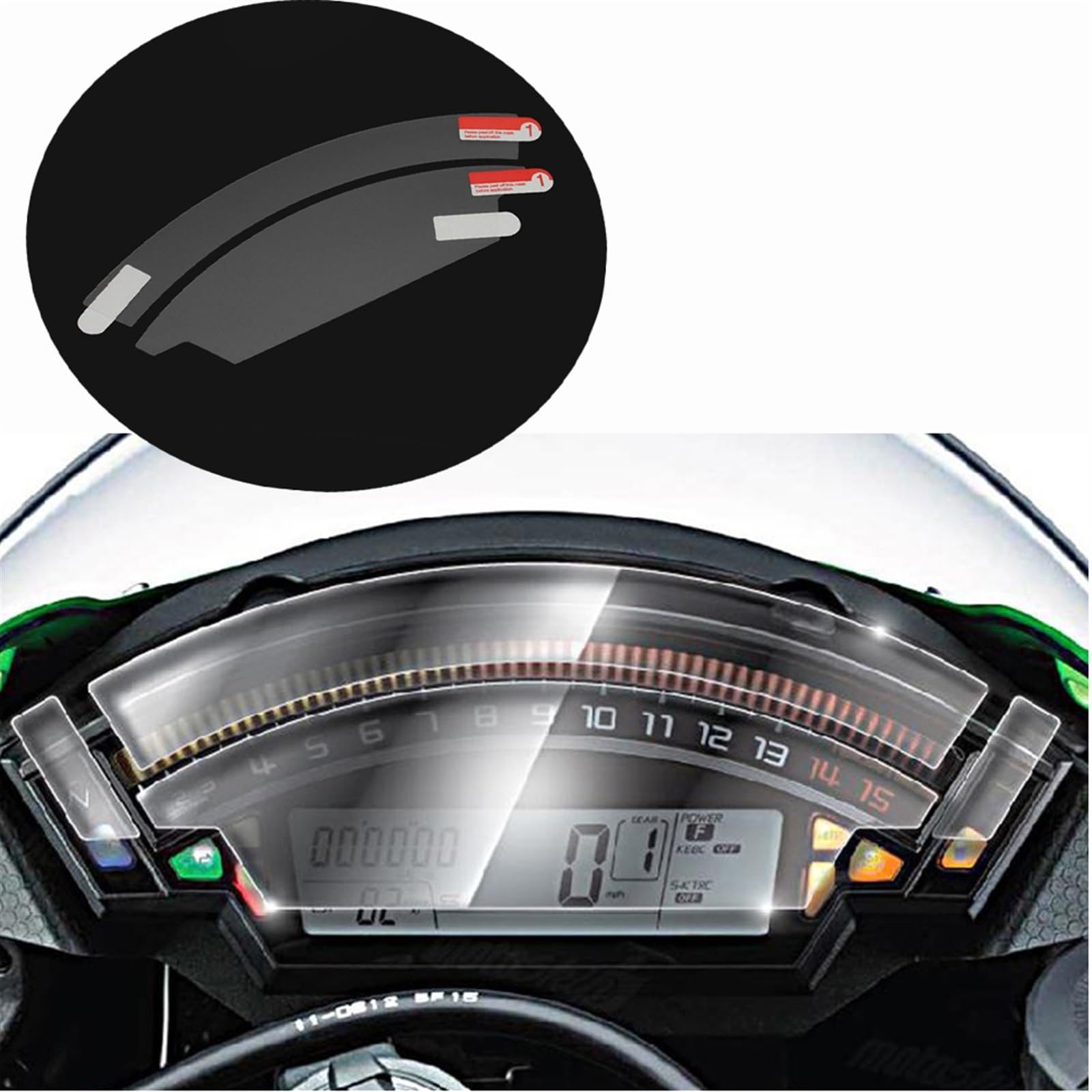 Film de protection contre les rayures pour groupe de moto Kawasaki ZX-10R