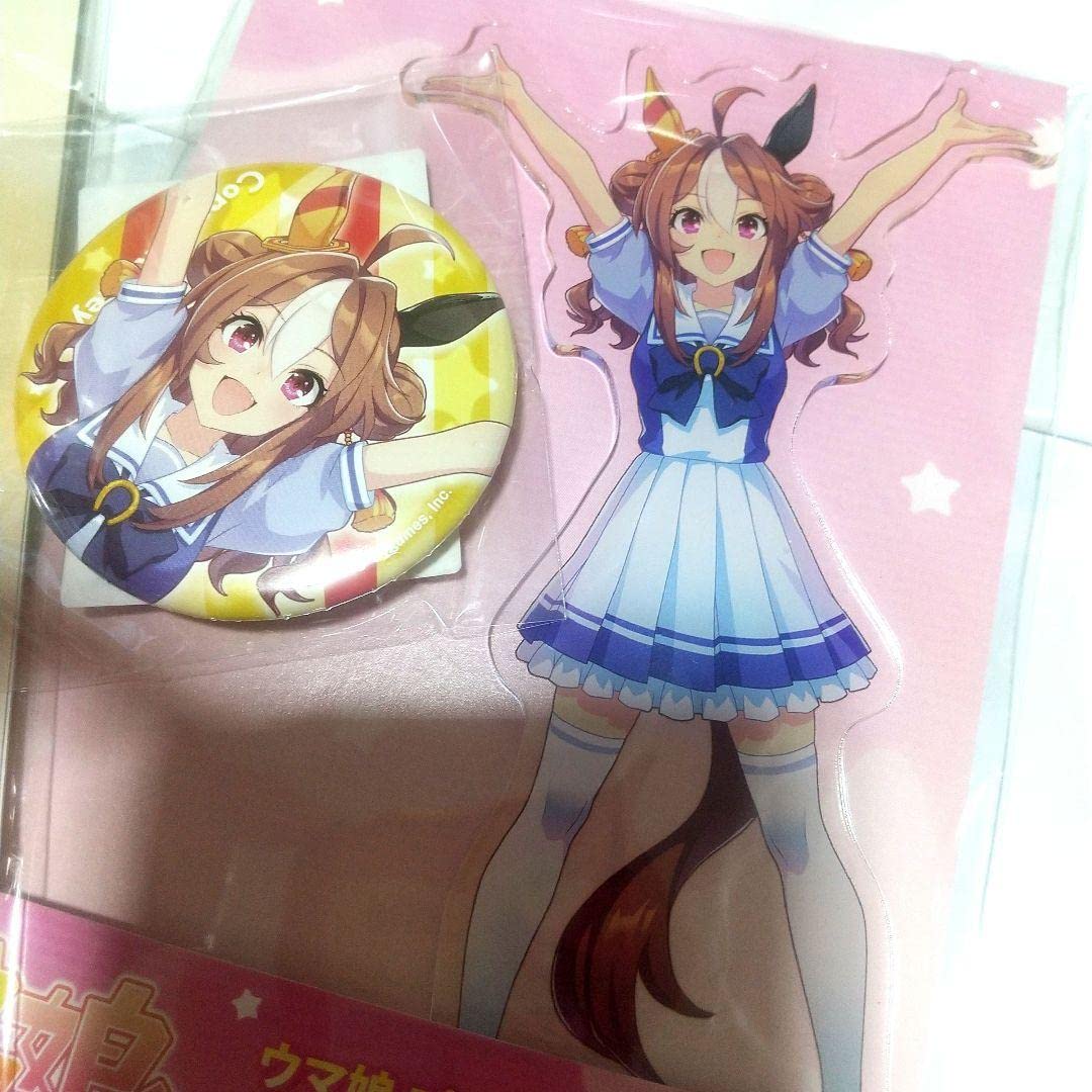 ウマ娘　コパノリッキー　グッズ　まとめ　ぬいぐるみ　アクリルスタンド Amazon.co.jp: ウマ娘 コパノリッキー アクリルスタンド 公式缶バッジ
