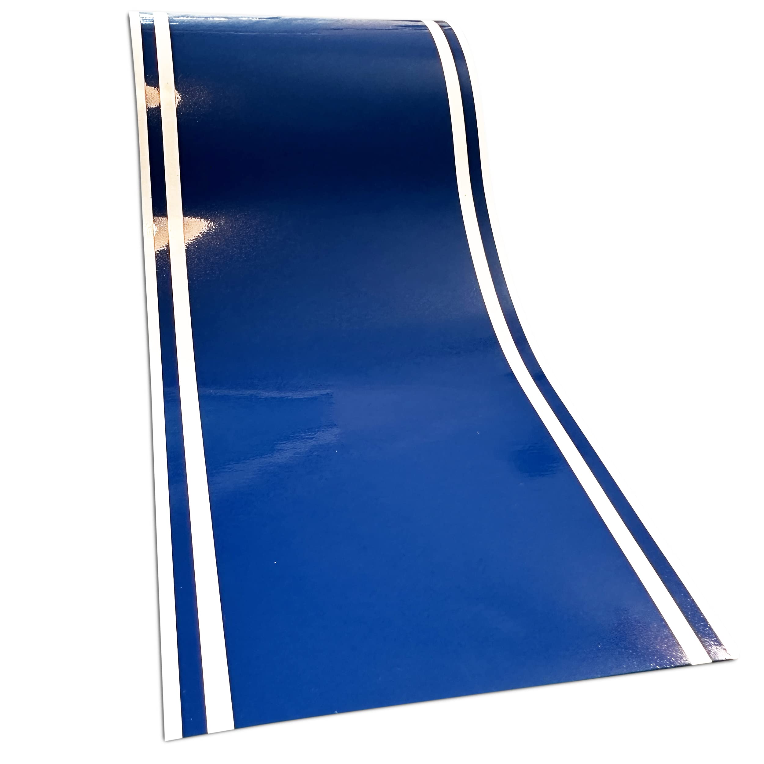 A1A 6'x72' Blue Racing Stripes