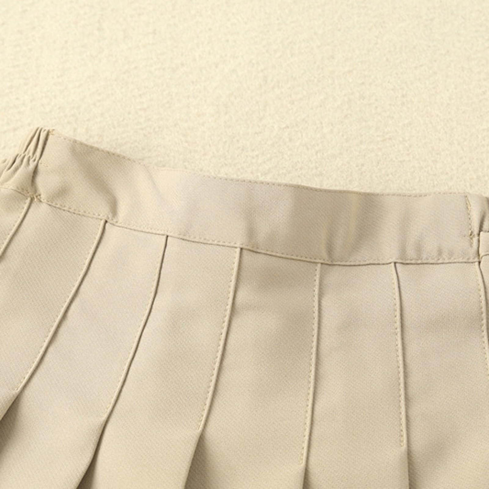 2026 Filles Été Mode Taille Tennis Pliée Jupe Mince Casual Mini Taille Jupe Mode Jupe Haute
