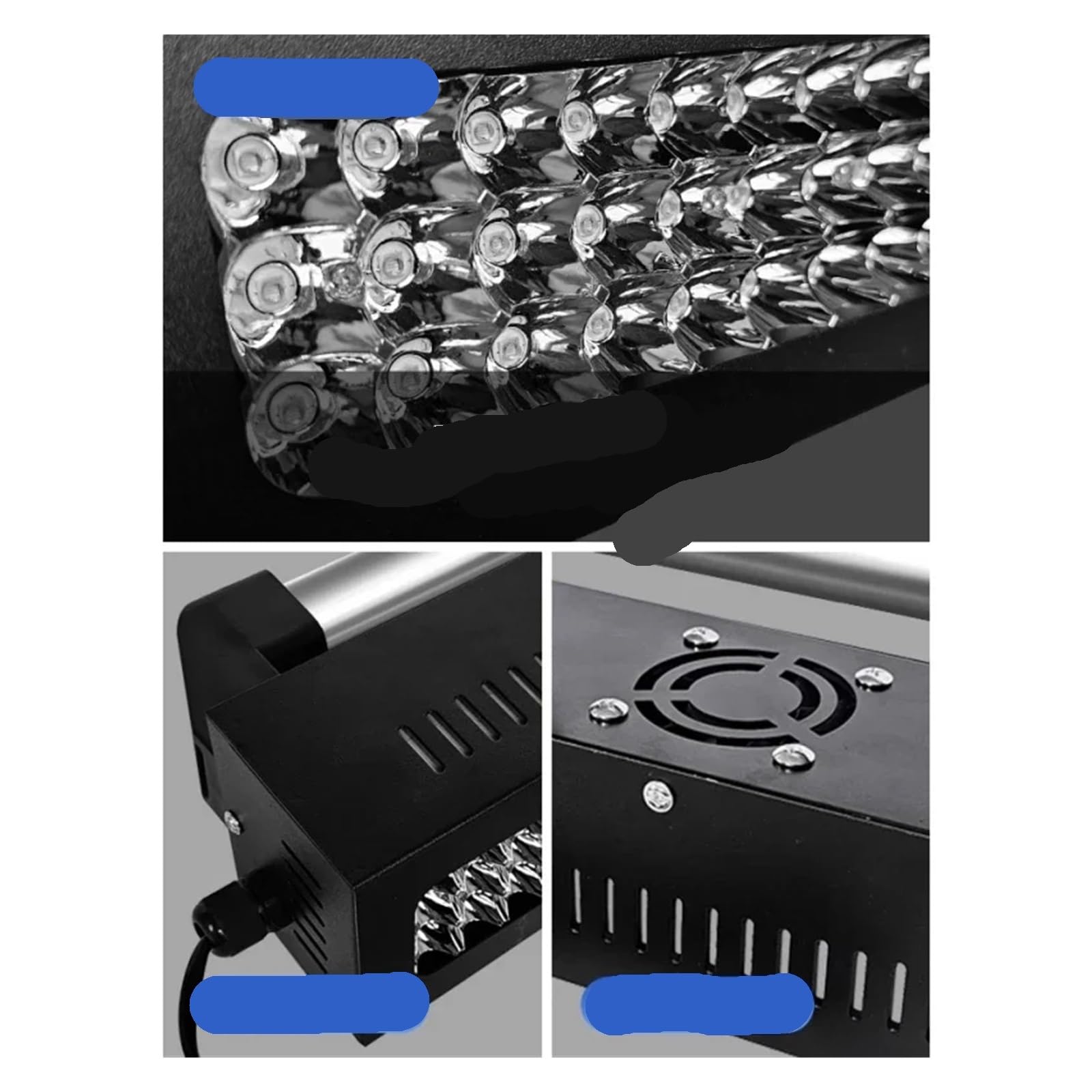 Lampada ad alta potenza for polimerizzazione con luce in stucco, lamiera, vernice spray, rivestimento in cenere atomizzata, cottura asciugatura rapida per la riparazione della carrozzeria