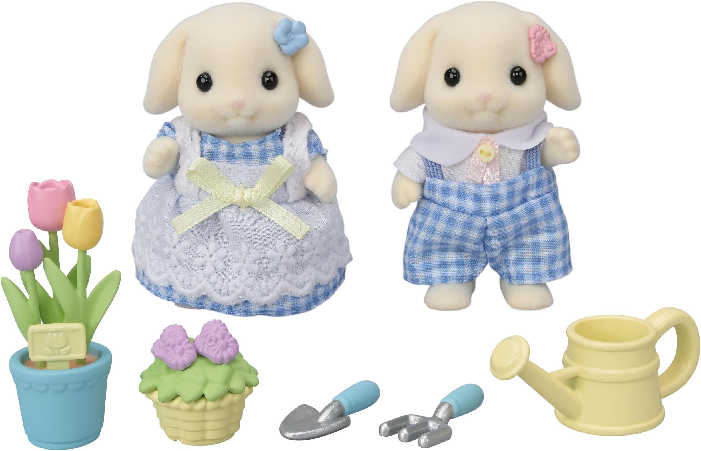Blossom Gardening Set - Features Flora Rabbit Sister & Brother - Plant, Water, & Bloom with Your Adorable Critters!