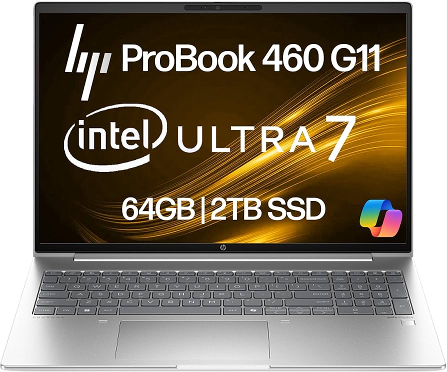 Amazon.com: HP ProBook 460 G11 Business Laptop 16” FHD+ Display