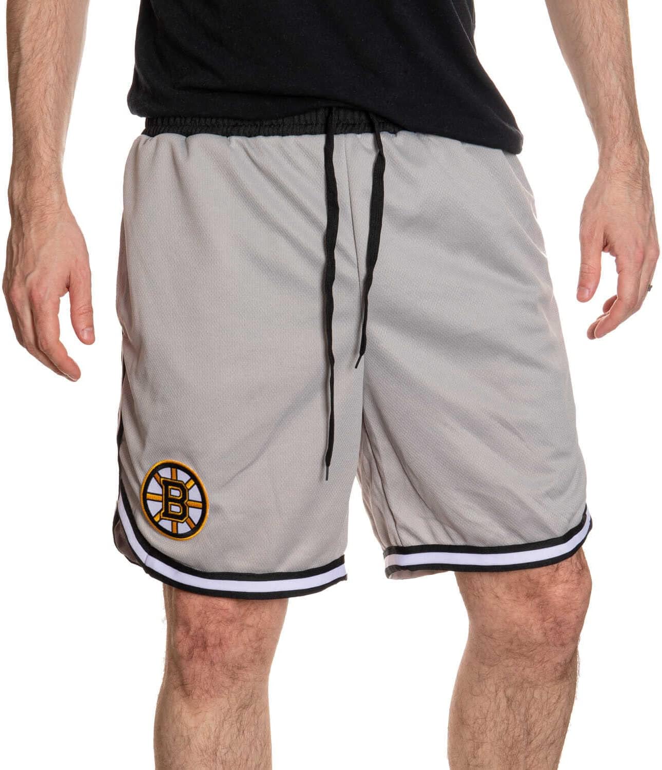 Officially Licensed NHL Men's 2 Tone Air Mesh Shorts Lined with Pockets