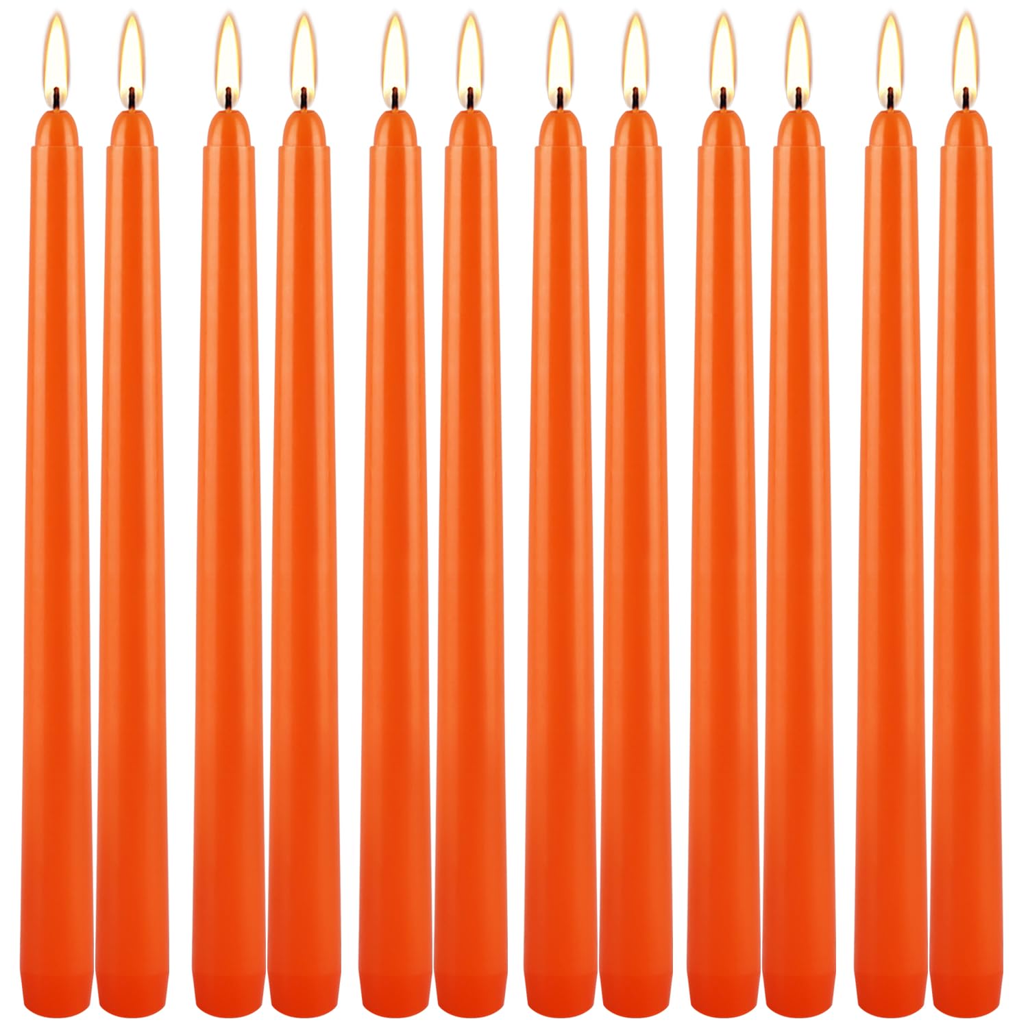 Grcdoyvl 12-Pack Orange Tapers