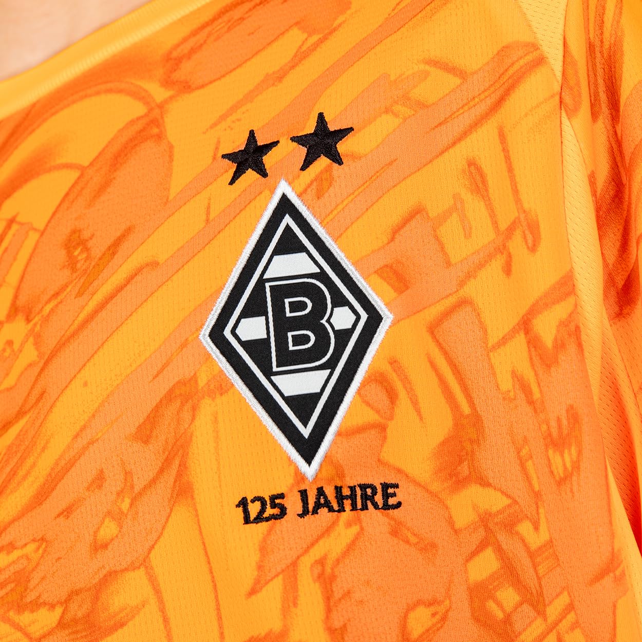 PUMA Offizielles Torwarttrikot „Heat Fire 25/26“ Junior | Borussia Mönchengladbach | Kurzarm, dryCELL, Gladbach Kindertrikot