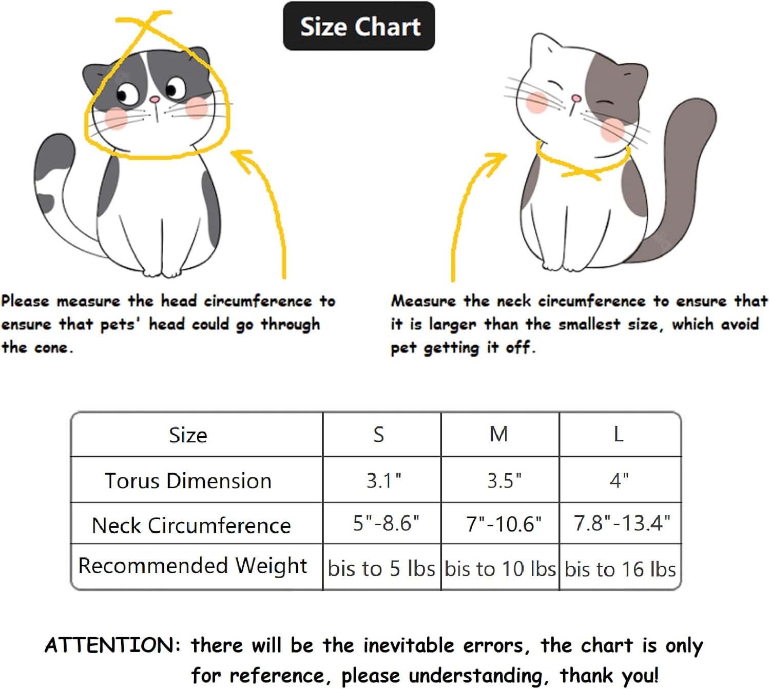 GAPZER Cat Cone Collar Soft, Adjustable Cat Cones to Stop Licking, Cat Recovery Collar, Cat Cones After Surgery for Kittens Cats Puppy Small Dogs