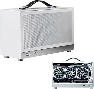 Estojo ITX, ITX MINI Alumínio, Chassi estúdio aberto USB, chassi MINI ITX portátil com suporte para estojo jogos para PC Gonipol  