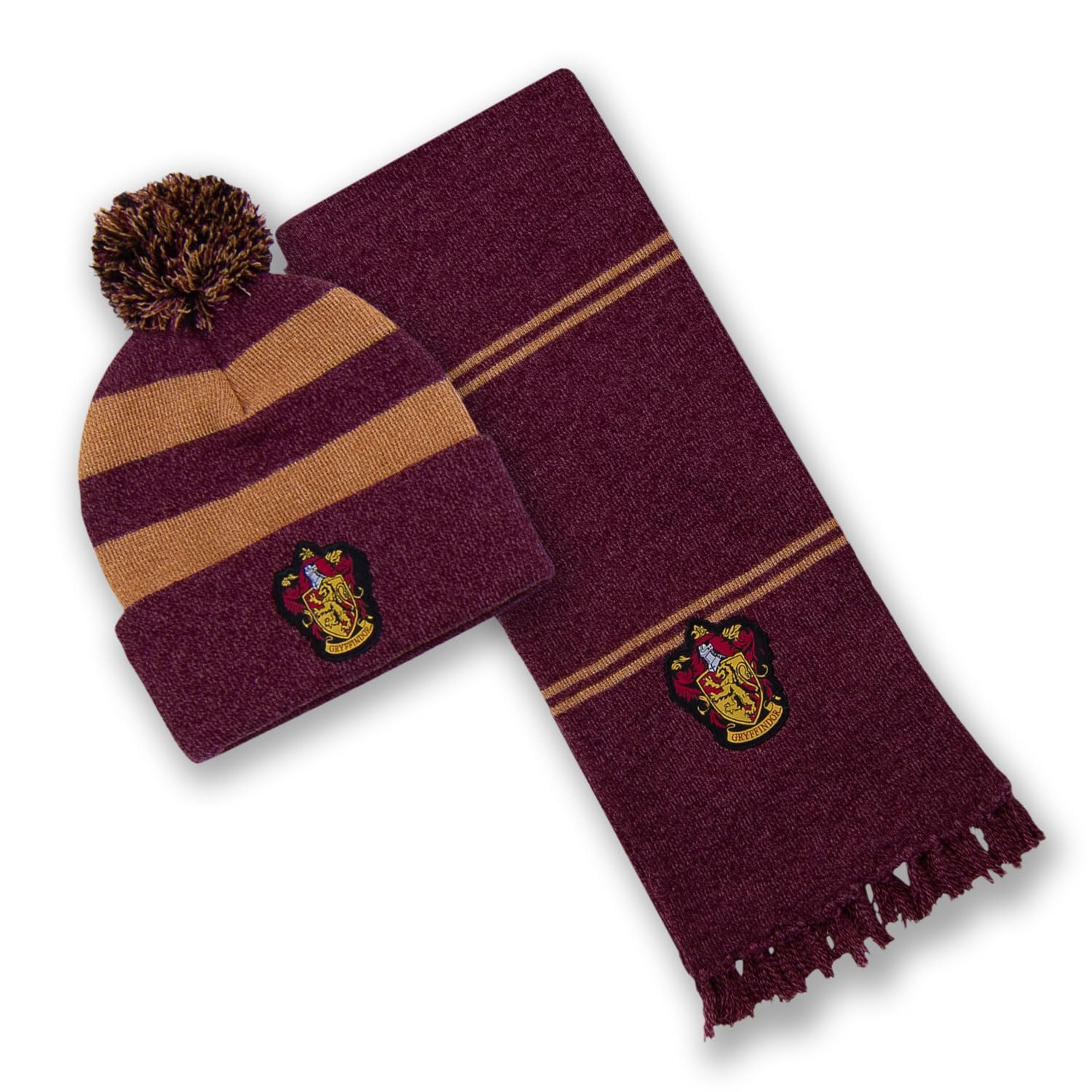 Cappello Harry Potter Serpeverde - Invernale Con Pom Pom, 100% Acrilico, Per Bambini E Adulti
