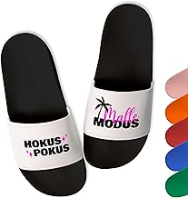 True Statements Trendy flip-flops "I Love Malle" made of robust PVC for your summer holiday in Mallorca, women, men, unisex