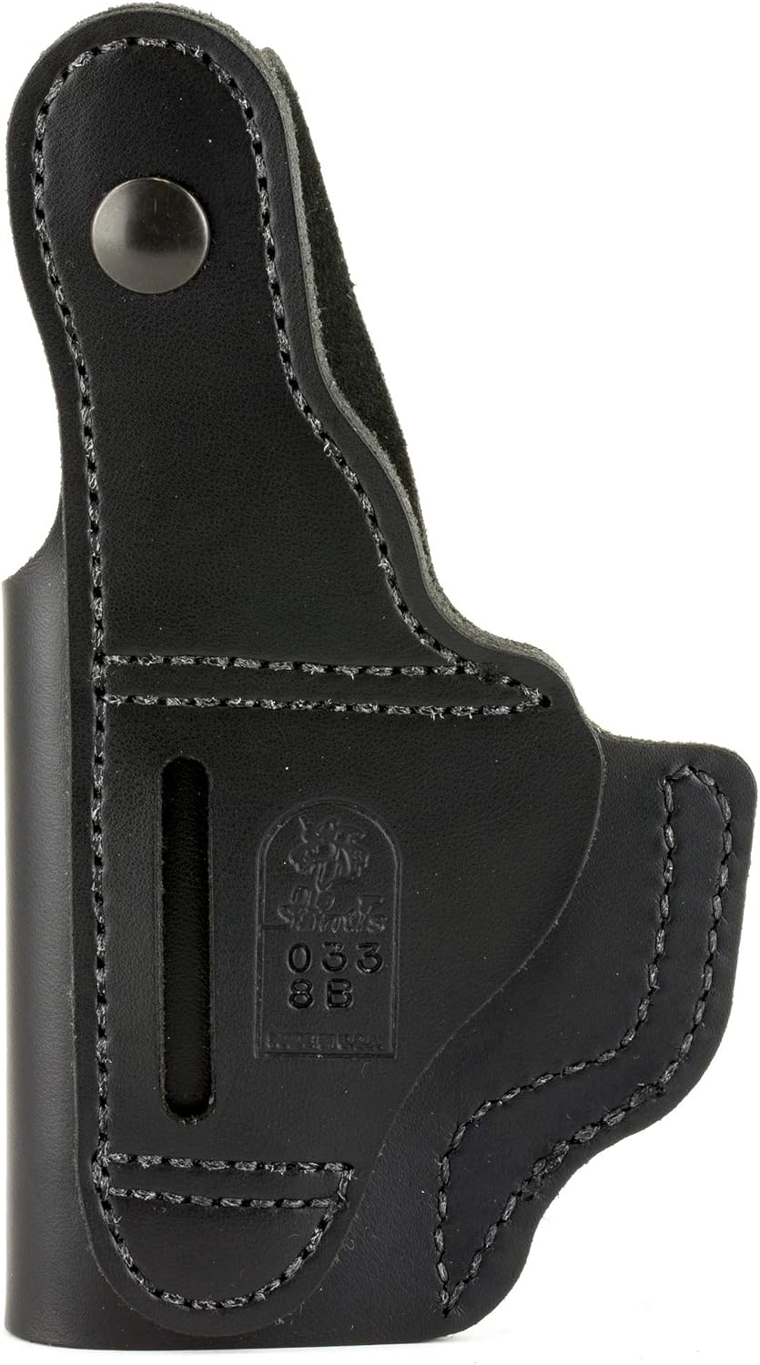 DeSantis Dual Carry II Inside The Waist Band Holster for Glock 43, Black, Right Hand 033BA8BZ0