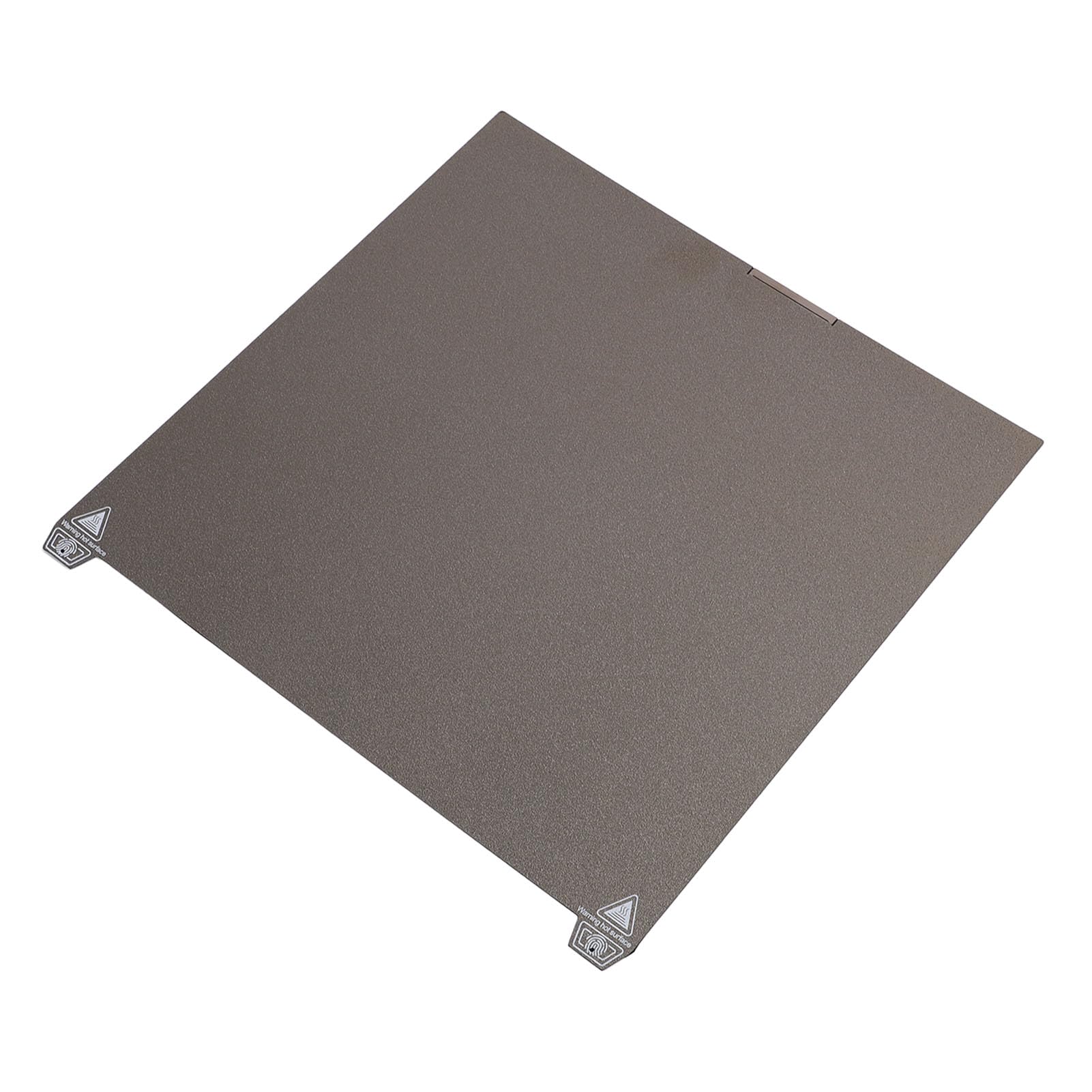 Bewinner Piano di Stampa per Stampante 3D da 370x370 Mm, Piastra di Costruzione Flessibile Magnetica con Texture Opaca Rivestita in PEI e Adesione con Motivo a Stella PEY per K2 Plus