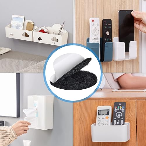 Miniatura 6 de 20 juegos de tiras de velcro de 2 x 4 pulgadas con adhesivo, cierre trasero adhesivo de fuerza industrial, cinta de gancho y bucle resistente de