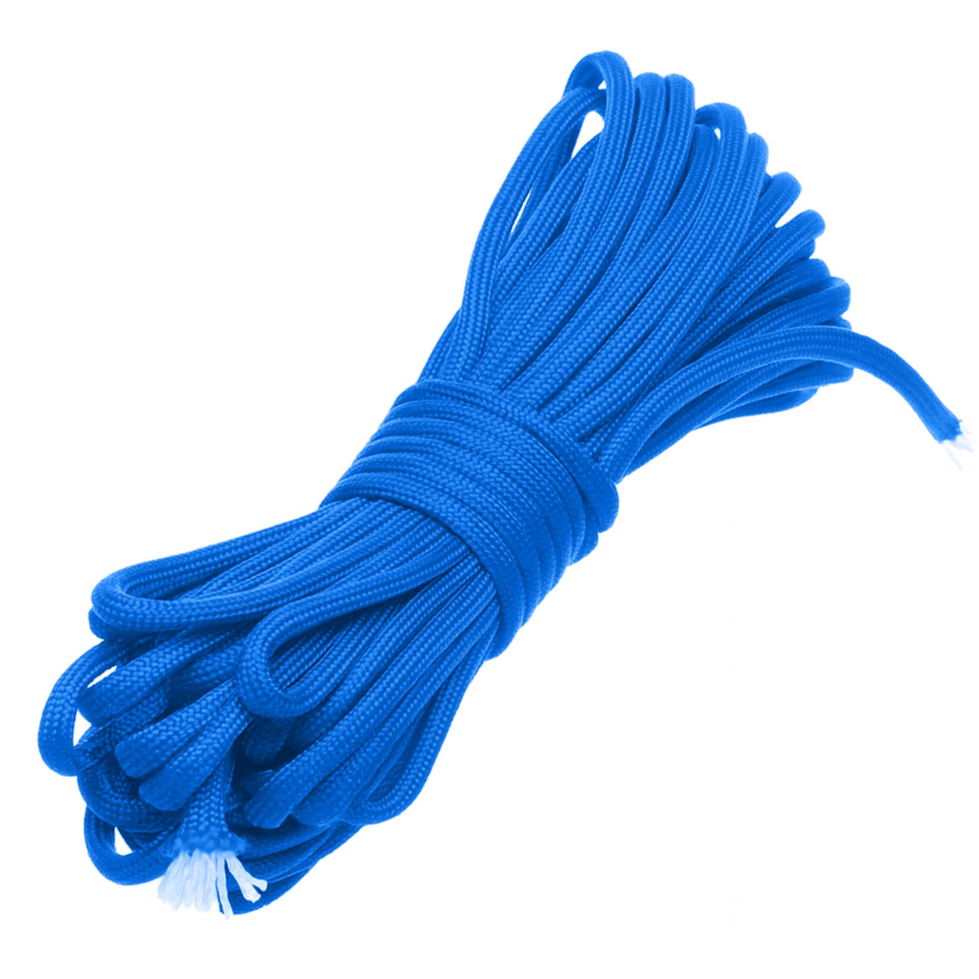 WedDecor Bungee Cord 4mm Bungee Rope Heavy Duty Elastic Bungee Cords, Shock Cord, Bungee Strap, Elastic Cord for Securing Luggage, Tent Pole, Camps, Motorcycle, DIY Craft Projects, Blue, 25 Metres