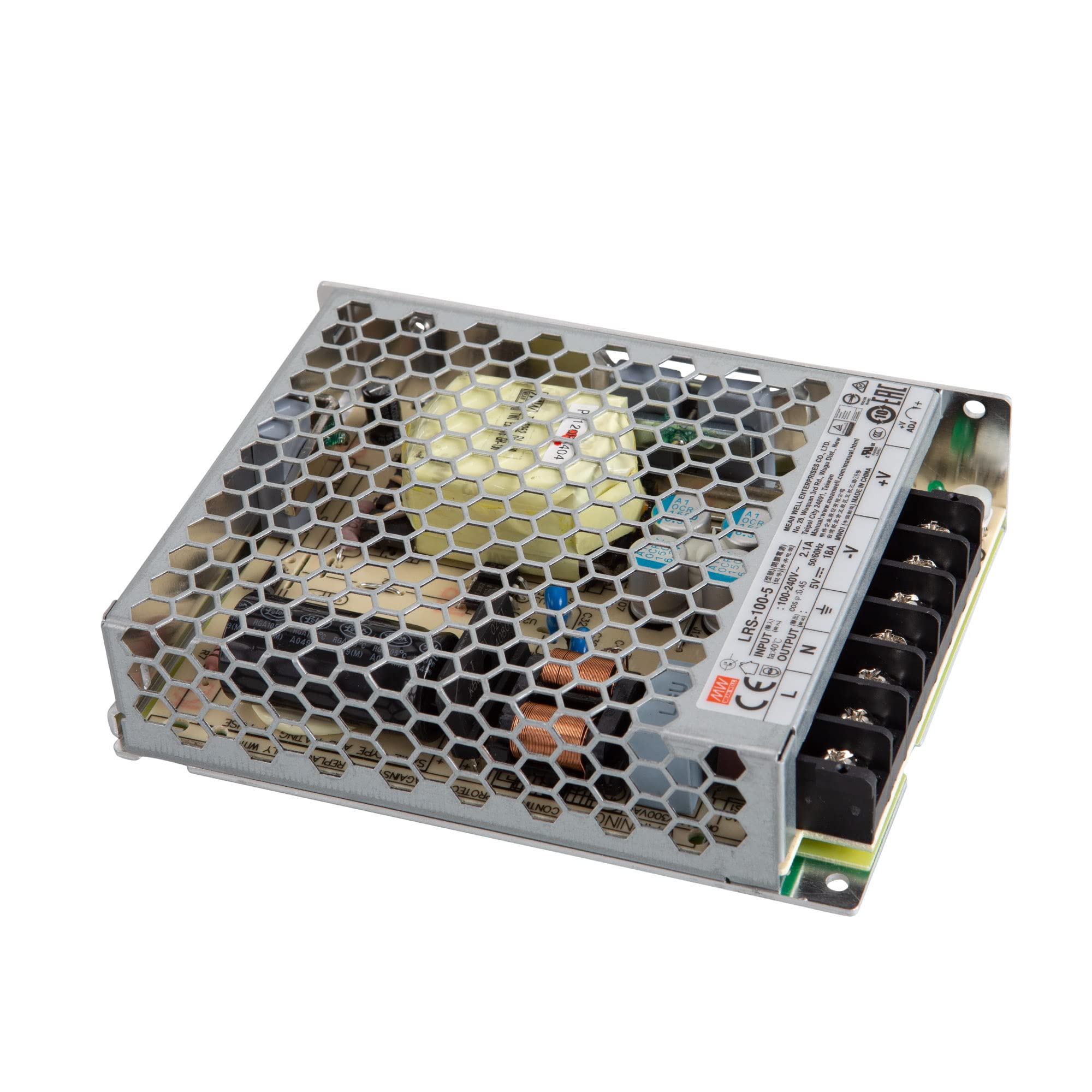 Mean Well LRS-100-5 zasilacz impulsowy case 5V/DC/0-18/ 90W