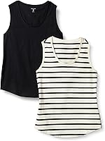 Vista 7 de Yaxa Essentials Top sin mangas de ajuste regular para mujer 100% algodón