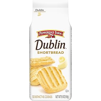 Pepperidge Farm Dublin Shortbread Cookies, 5.5 Oz Bag
