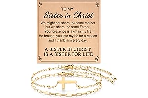 Delicate Christian Bracelet: A Cherished Gift for Sisters in Christ