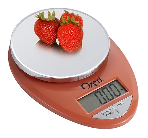 Miniatura 9 de Ozeri Báscula digital de alimentos de cocina profesional, 0.05 oz a 12 libras (0.04 oz a 11.9 lbs)