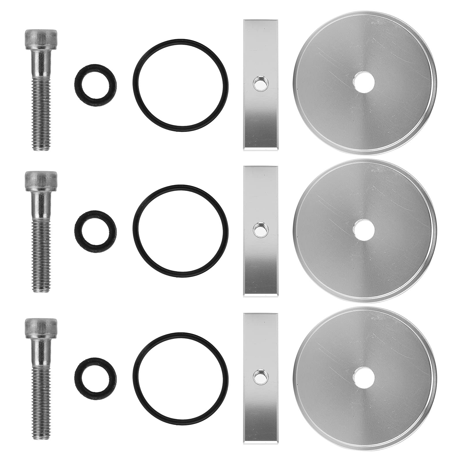 Tapones de congelación de aluminio Hidyliu de 15 piezas para actualizar motor de 5,9 L