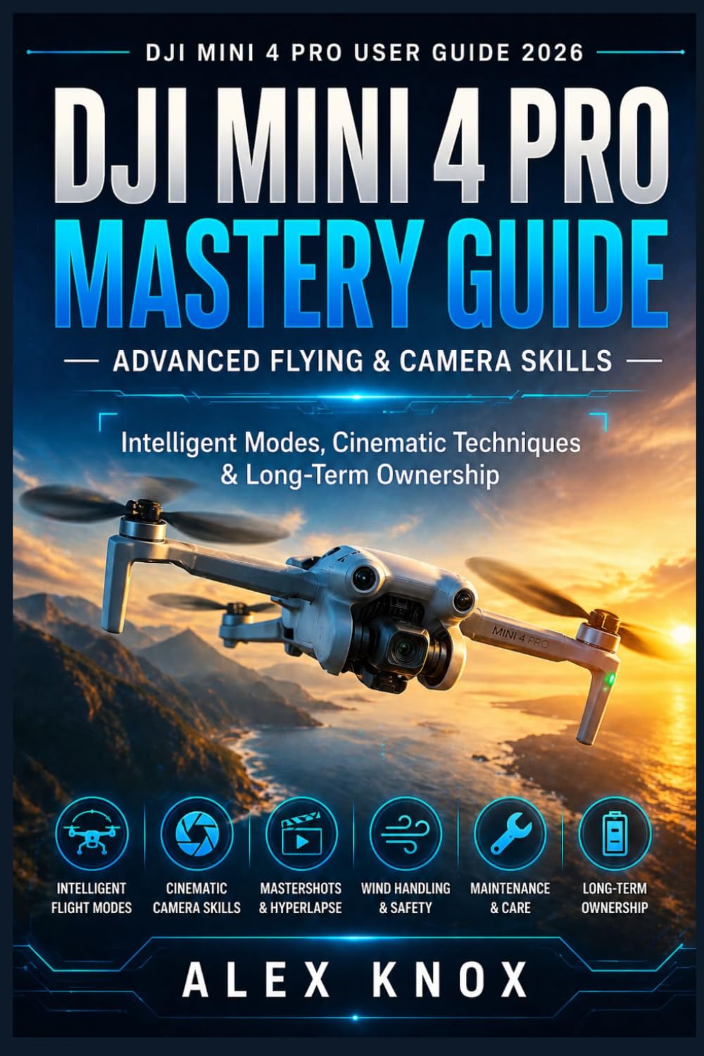 DJI Mini 4 Pro Mastery Guide – Advanced Flying & Camera Skills: Intelligent Modes, Cinematic Techniques & Long-Term Ownership (DJI Mini 4 Pro User ... Connectivity Issues & Reliable Flying)