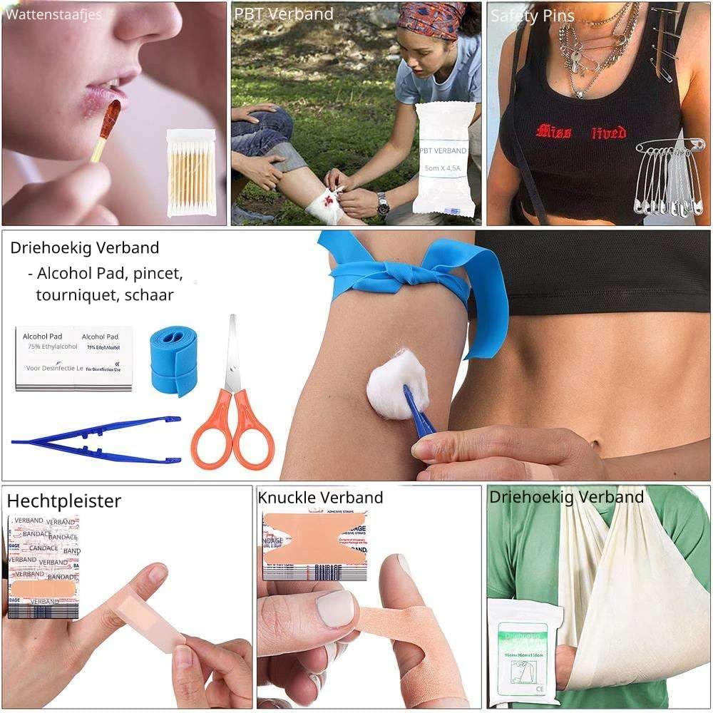 Paquete de emergencia de 72 horas - Kit de emergencia para el hogar - Kit de supervivencia y kit de supervivencia - Guerra – Profesional con bolsa Molle