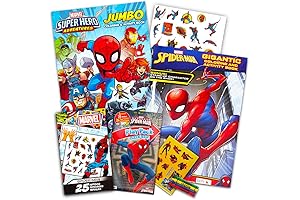 Exciting Marvel Spiderman Ultimate Coloring Book Set: Embark on Imaginative Adventures with...