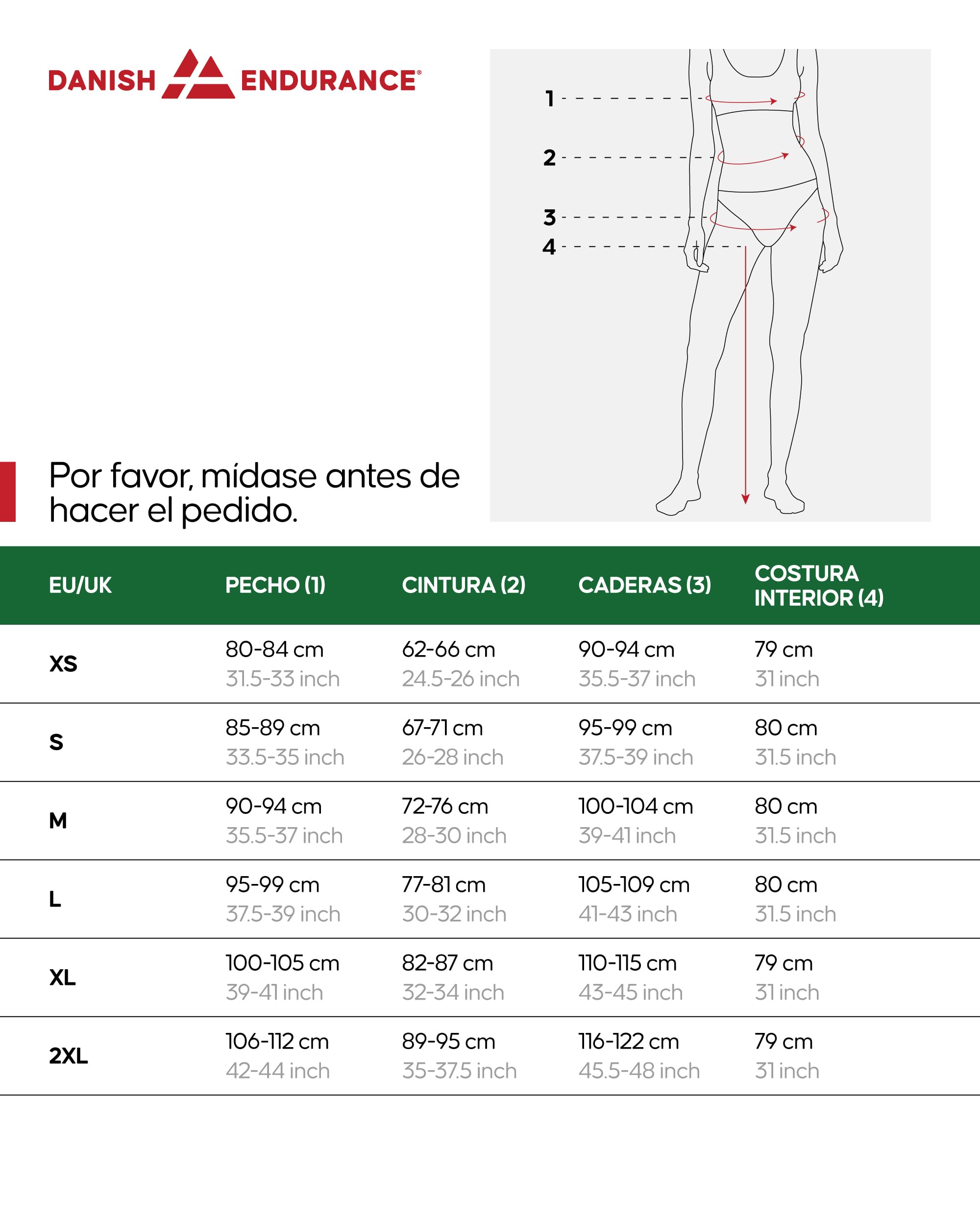 DANISH ENDURANCE Capa Base de Lana Merino para el Frío Extremo para Mujer, Conjunto Camiseta y Leggings Térmicos, Ropa Interior de Invierno