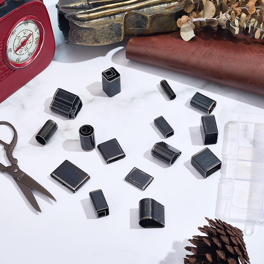 24 Shape Leather Hallow Hole Punch Tool Alloy Steel Punching Die Cutting Manual Leather Punch Tool Hole Puncher Cutter with Storage Box for Belt Watchband Handmade Crafts