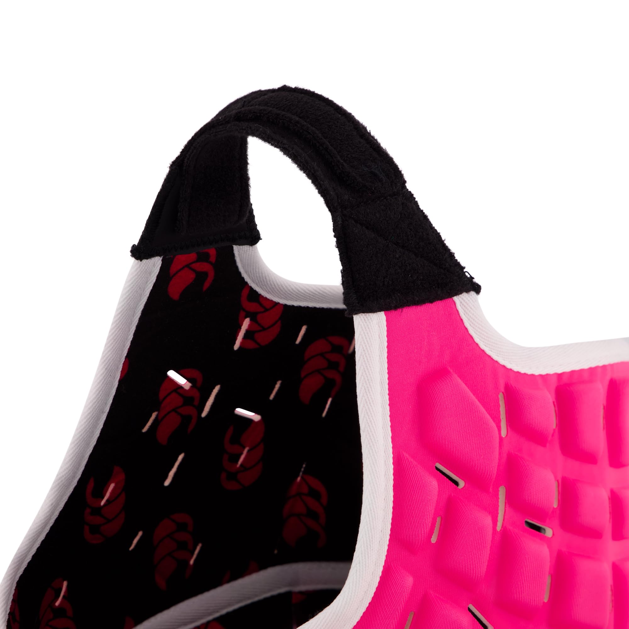 Canterbury Raze - Protector de Cabeza Unisex para Adultos, Color Rosa flouro, Blanco, M